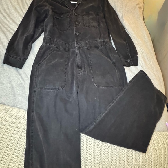 Universal Thread Black Denim Utility Jumpsuit – Size 14 - Picture 5 of 5